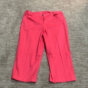 Christopher & Banks Capri Pants Pink